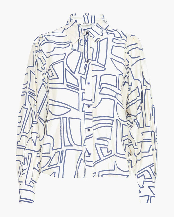 Camisa Bylya - Birch Outline Geo