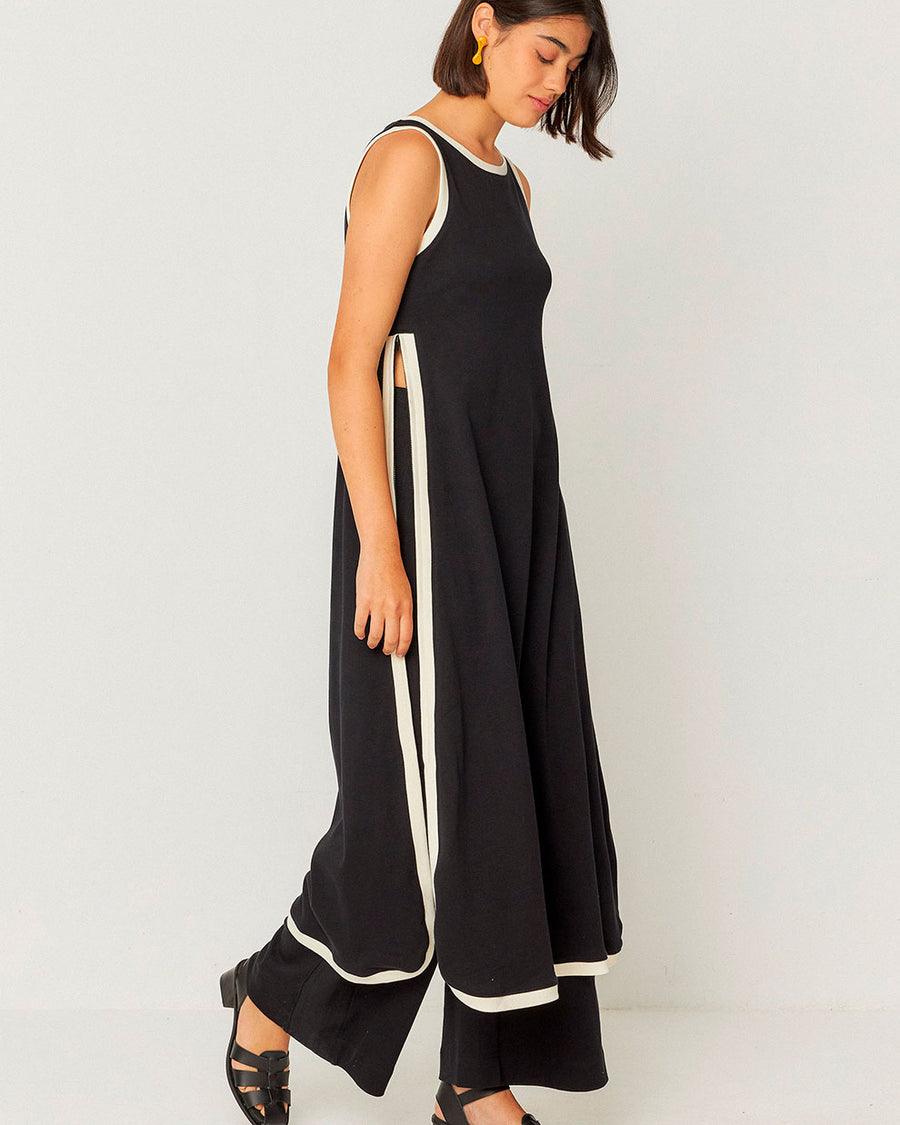 Vestido Naila-Gots - Negro