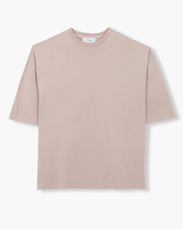 Short Sleeve Oversized T-shirt - Fog