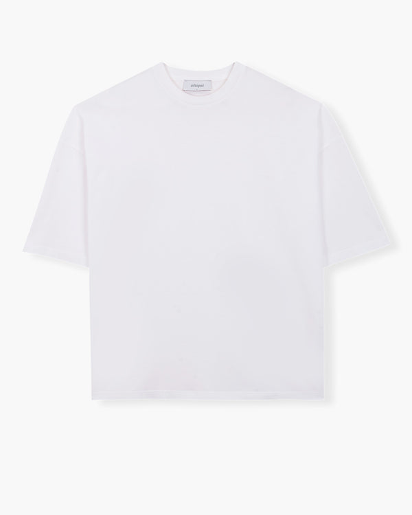 Short Sleeve Oversized T-shirt - White