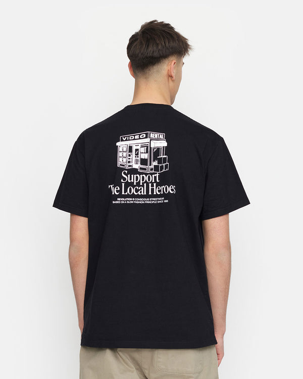 Camiseta Printed 1387 Vid - Black