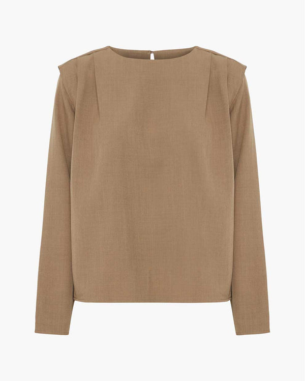 Blusa Bymmidde - Walnut Melange