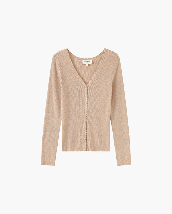 Cardigan Lafayette - Beige