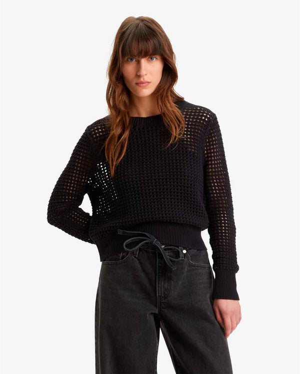 Levi's Jersey Superbloom Crochet - Black