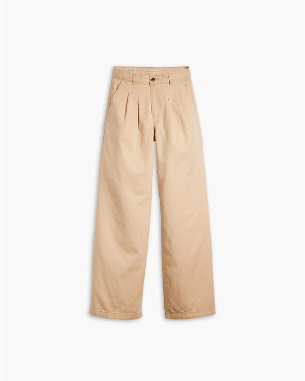 Levi's Pantalón Pleated Wideleg - Safari