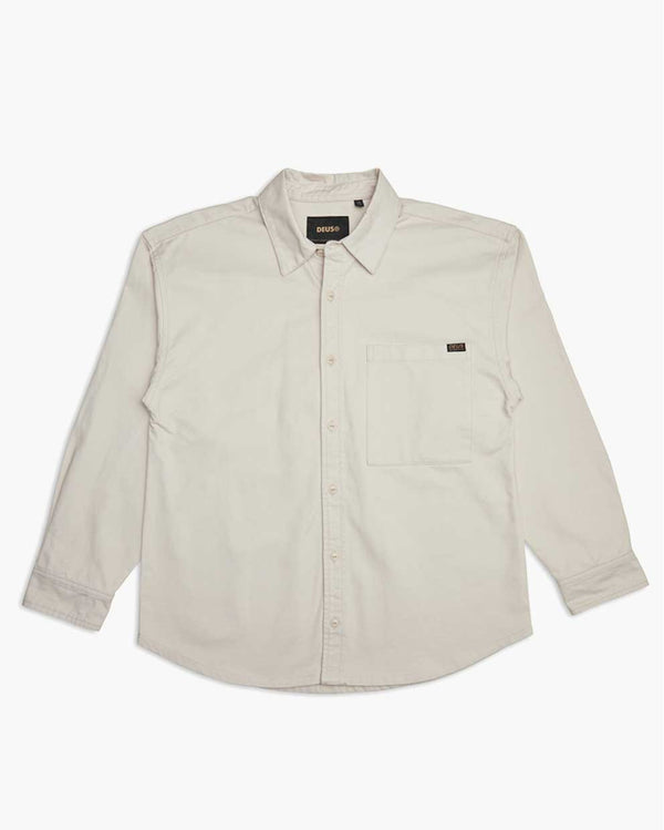 Sobrecamisa Frizell Twill - Dirty White