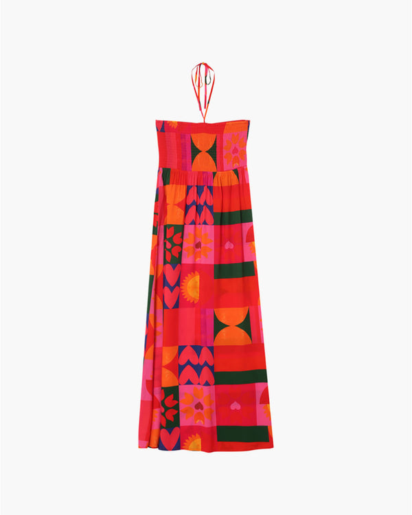 Vestido Myrte - Rouge